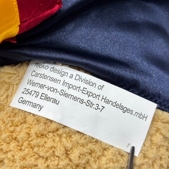 Reeko Design Christmas Teddy Bear w/ Gift Plush German Limited Edition 12” - Picture 4 of 6